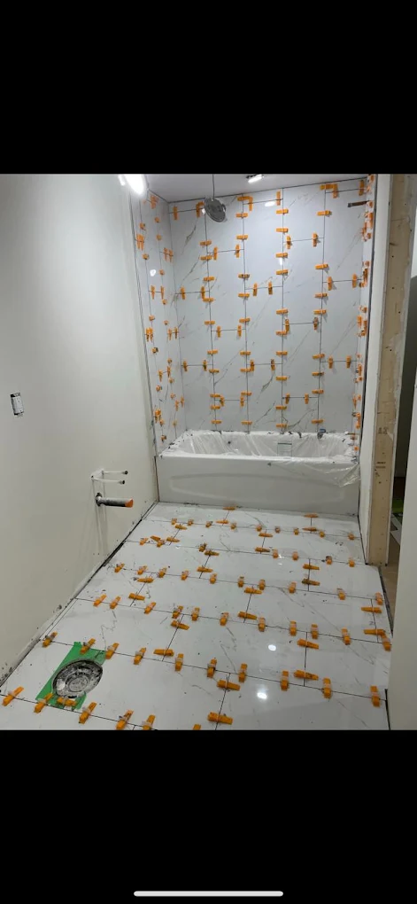 Bathroom retiling